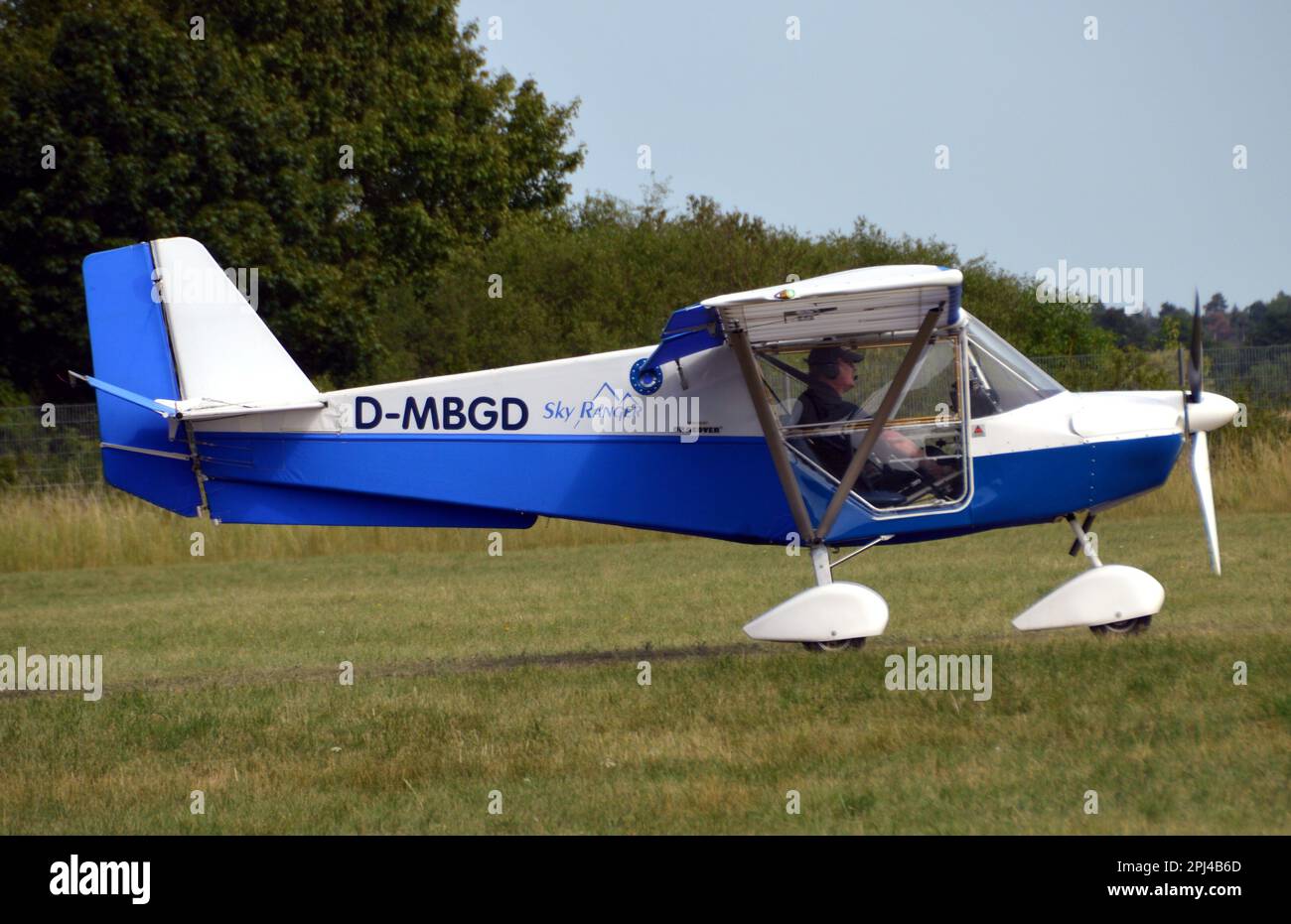 Deutschland, Oberbayern, Schleissheim - Fly-in (Flugtag) 8.-9. Juli 2017. D-MBGD Best Off Skyranger 912. Stockfoto
