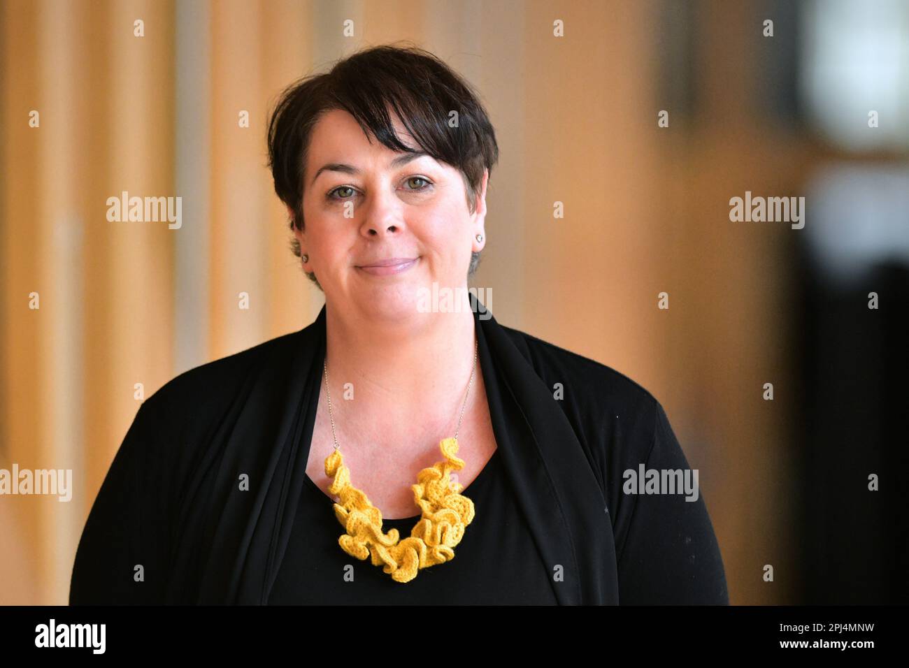 Edinburgh Scotland, Vereinigtes Königreich, 30. März 2023. Elena Whitham vom schottischen Parlament. Live-Nachrichten von sst/alamy Stockfoto