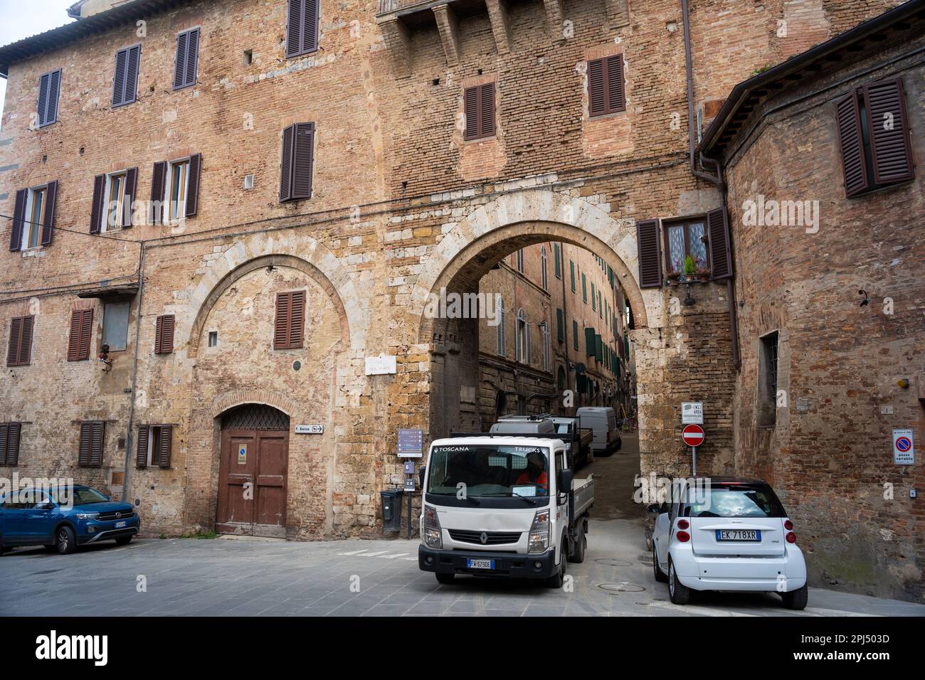 Siena, Italien Stockfoto