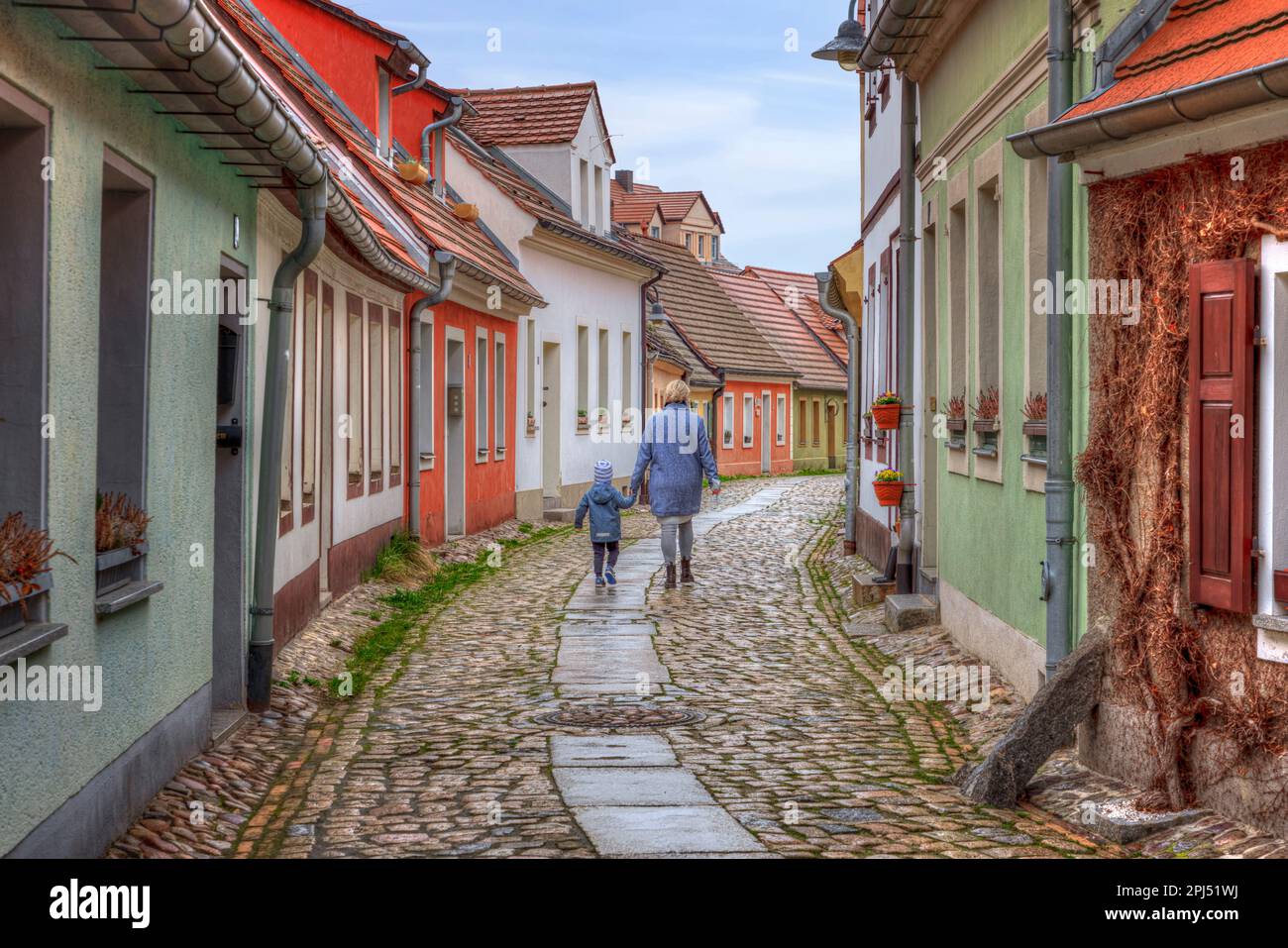 Hoyerswerda, Sachsen, Deutschland Stockfoto