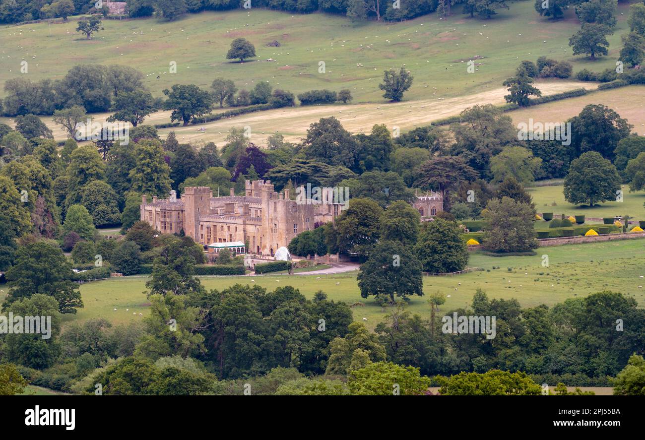 Sudeley Castle in der Nähe von Winchcombe, Cotswolds, Gloucestershire, Großbritannien Stockfoto