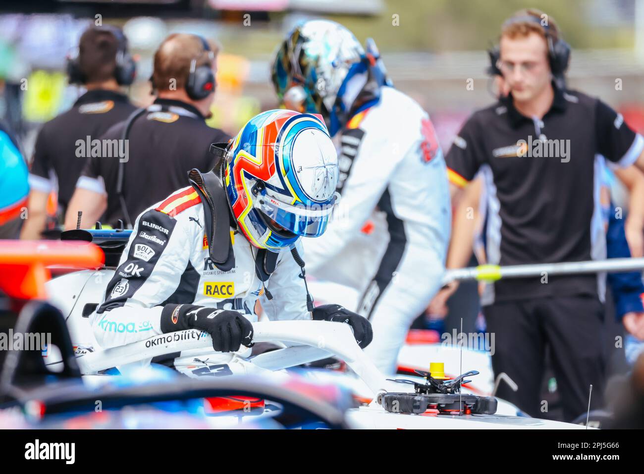 Melbourne, Victoria, Australien. 31. März 2023. MELBOURNE, AUSTRALIEN - MÄRZ 31: Rennatmosphäre F3 beim australischen Formel 1 Grand Prix 2023 am 31. März 2023 (Kreditbild: © Chris Putnam/ZUMA Press Wire) NUR REDAKTIONELLE VERWENDUNG! Nicht für den kommerziellen GEBRAUCH! Stockfoto