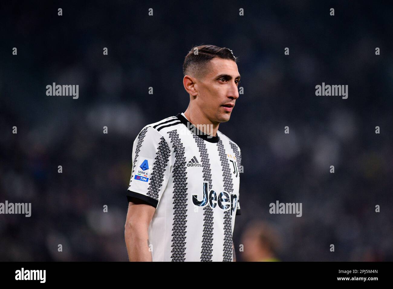 Angel Di Maria (Juventus) beim Spiel der Serie A zwischen dem FC