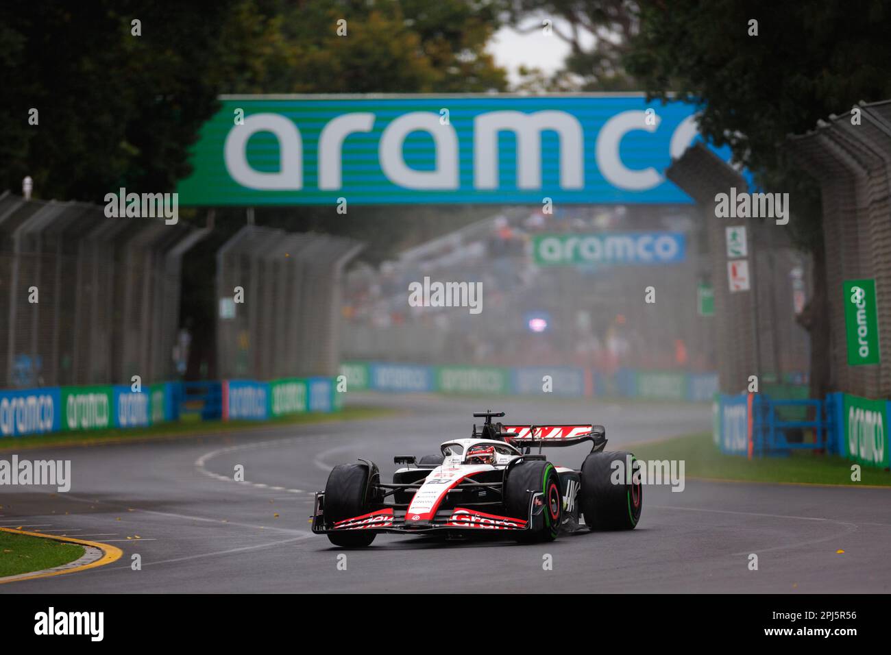 Albert Park, 31. März 2023 Kevin Magnussen (DEN) vom Haas-F1-Team Corleve/Alamy Live News Stockfoto