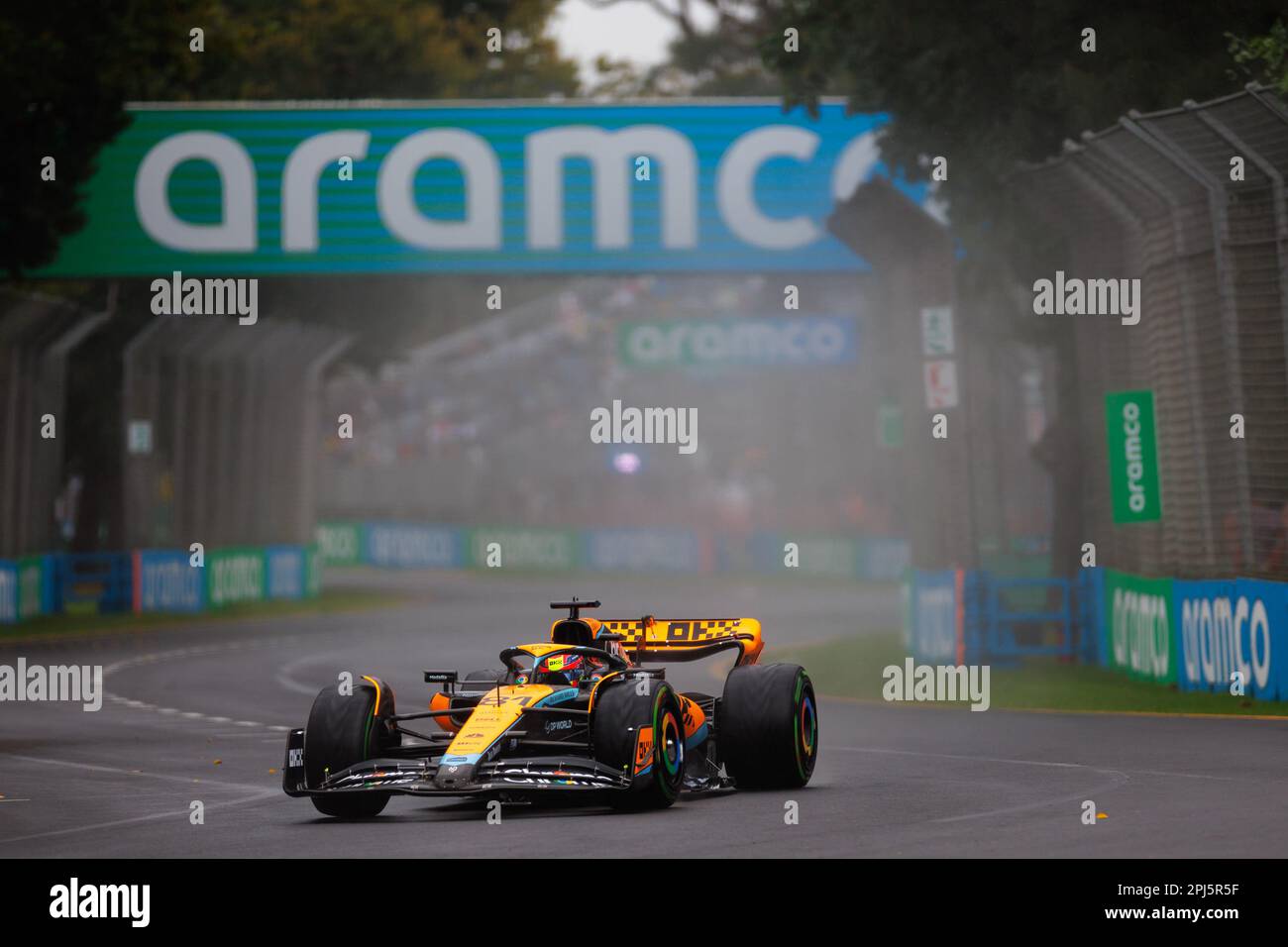 Albert Park, 31. März 2023 Oscar Piastri (AUS) des Teams McLaren Corleve/Alamy Live News Stockfoto
