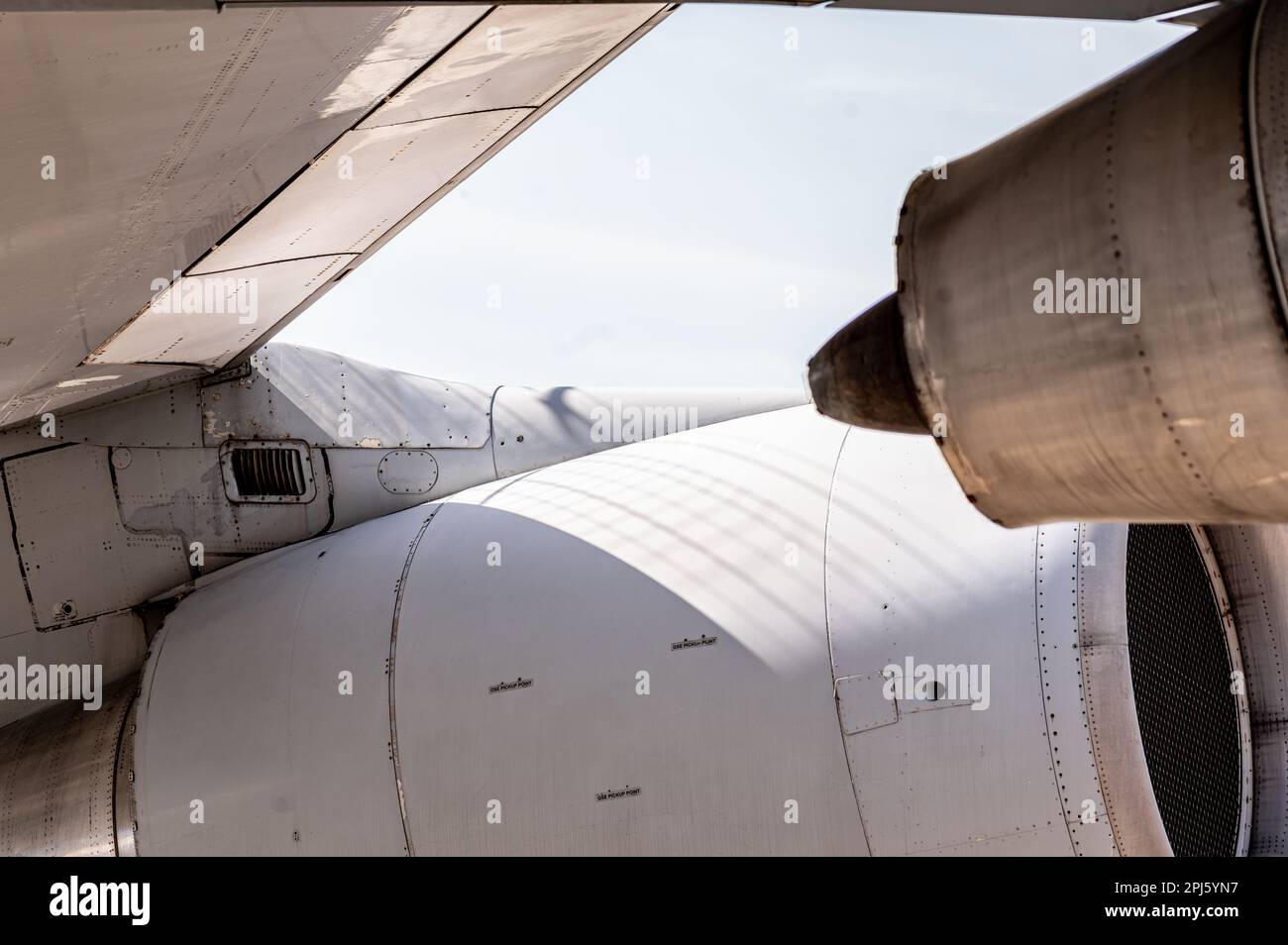 Flugzeuge und Raumfahrzeuge aus dem Speyer Technik Museum Flugzeuge und Space Shuttle Buran-Technik Museum Speyer Stockfoto