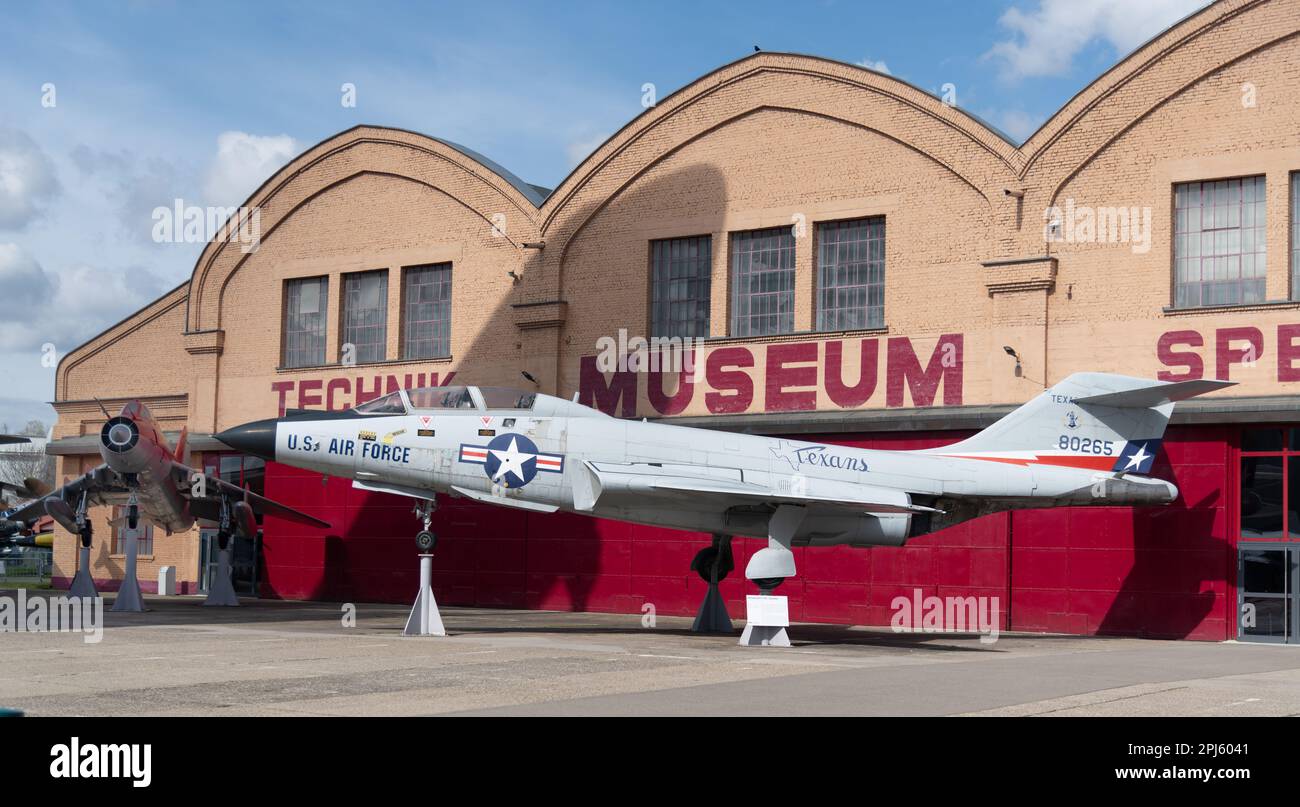 ΜcDonell F101 Voodoo vom Speyer Technik Museum Stockfoto