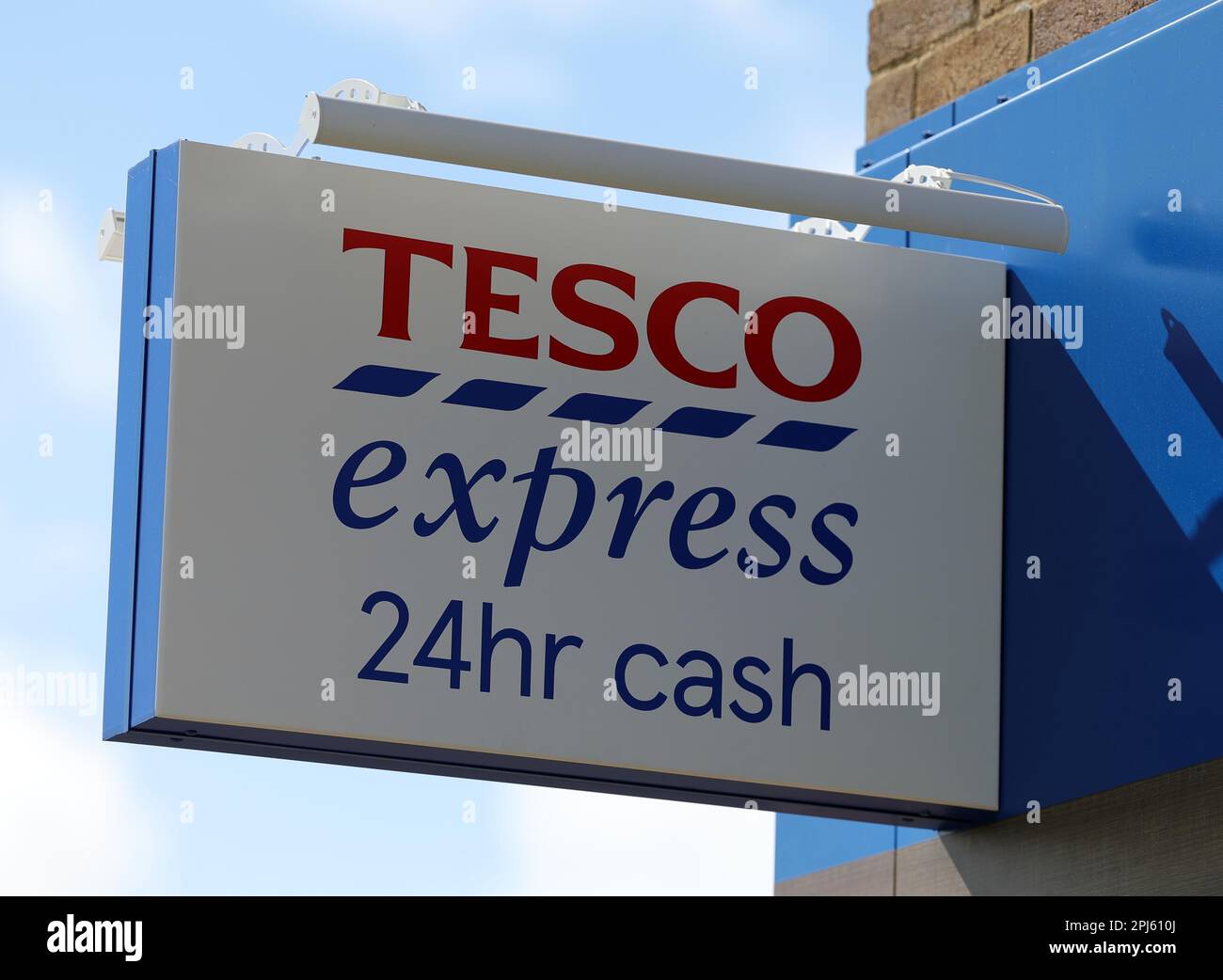 Bild ©lizenziert für Parsons Media. 30/03/2023. Letchworth , Vereinigtes Königreich. Tesco Express Letchworth, Herfordshire. Bild von Andrew Parsons/Parsons Media Stockfoto