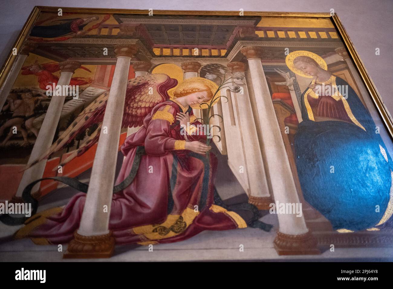 Kirche Santa Trinita, Florenz Stockfoto