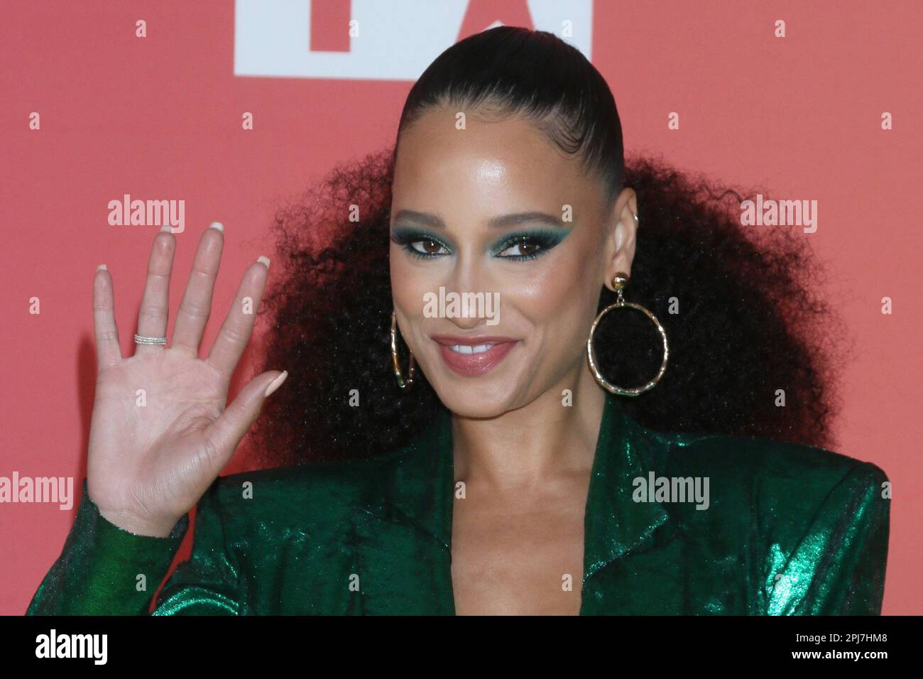 NAACP Image Awards Ankunft im Pasadena Civic Auditorium am 26. Februar 2023 in Pasadena, CA, mit Elarica Johnson, wo: Los Angeles, Kalifornien, USA, wenn: 25. Februar 2023 Gutschrift: Nicky Nelson/WENN Stockfoto