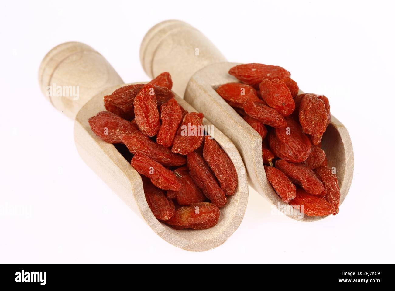 Chinesische Wolfsbeere, chinesische traditionelle Medizin, Studio, Nahaufnahme Stockfoto