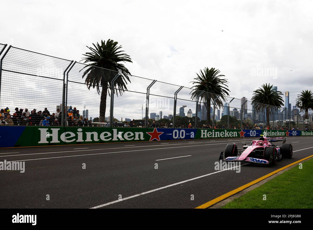 Melbourne, Australien. 01. April 2023. 1. April 2023: Melbourne Grand Prix Circuit, Melbourne, Victoria, Australien: Australian Formula 1 Grand Prix: Qualifizierung: Alpine Fahrer Pierre Gasly Nummer 10 während des kostenlosen Trainings 3 bei der australischen Formel 1 Gutschrift: Action Plus Sports Images/Alamy Live News Stockfoto