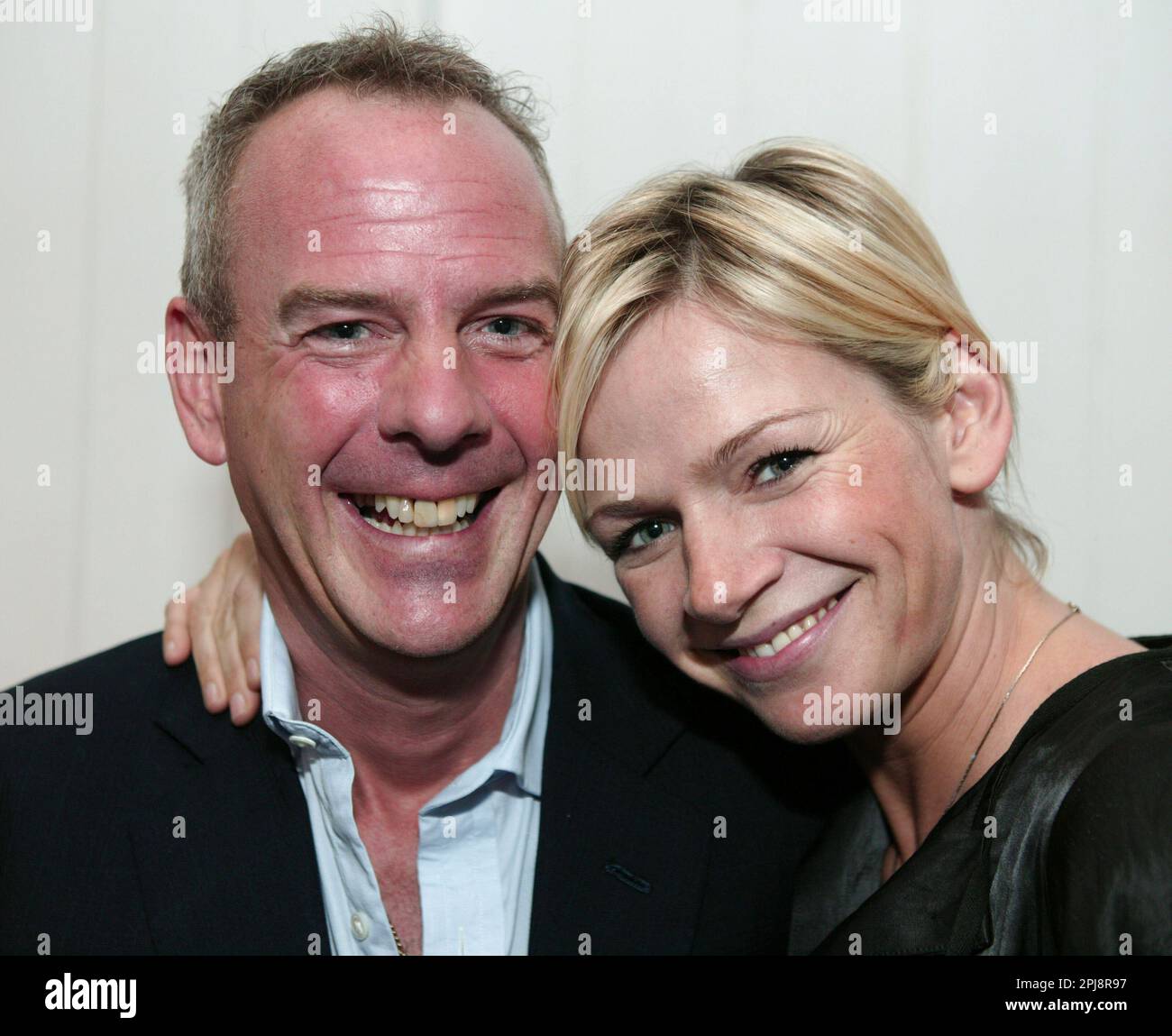 Norman Cook, Fat Boy Slim mit TV- und Radiomoderator Zoe Ball Stockfoto