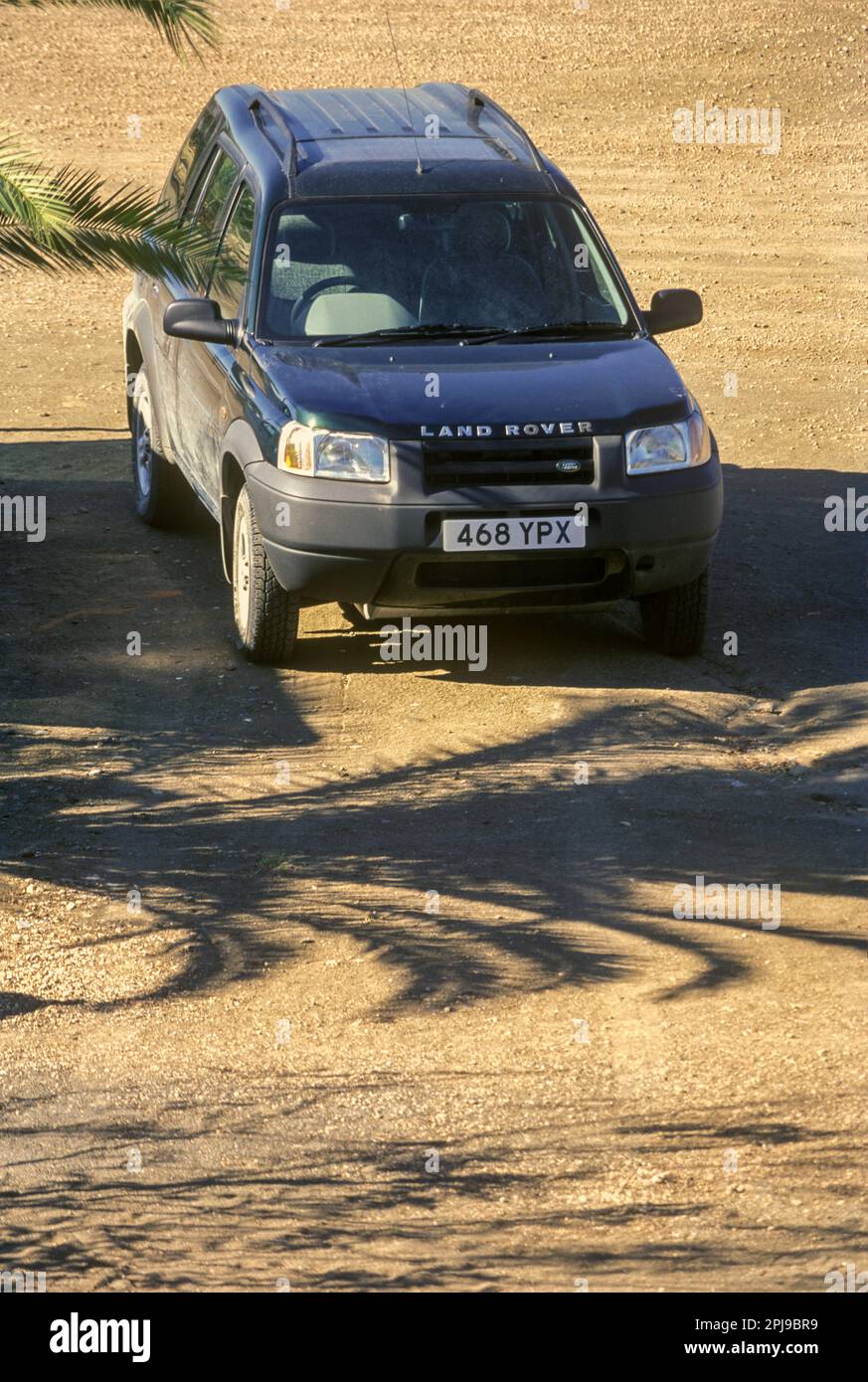 1997 HISTORISCHER VORSERIENFAHRZEUG LAND ROVER FREELANDER 4 X 4 SPORT NUTZFAHRZEUG NAMIBIA Stockfoto