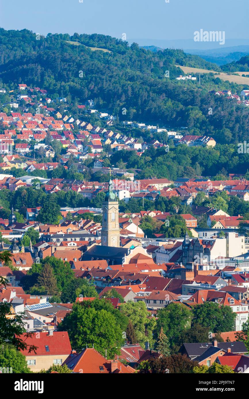 Eisenach: kirche Georgenkirche in der Altstadt Eisenach in , Thüringen, Thüringen, Deutschland Stockfoto