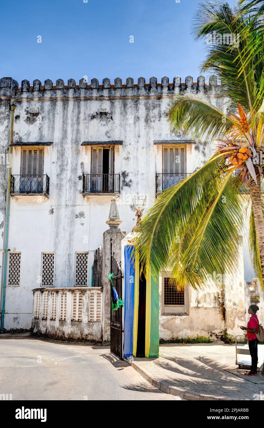 Stonetown, Zanzibar Stockfoto