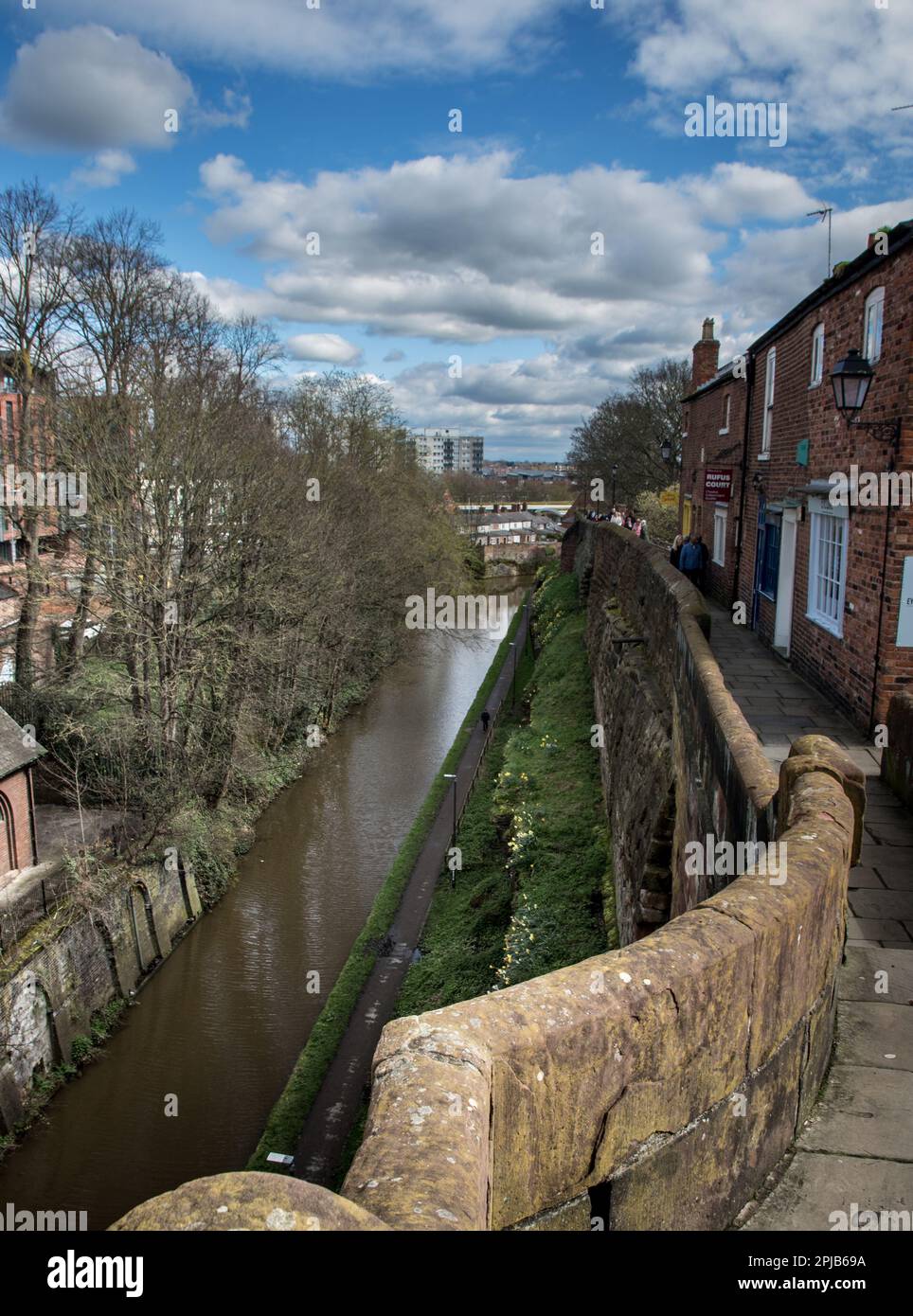 Sehenswürdigkeiten von Chester City, Cheshire, Nordwestengland Stockfoto
