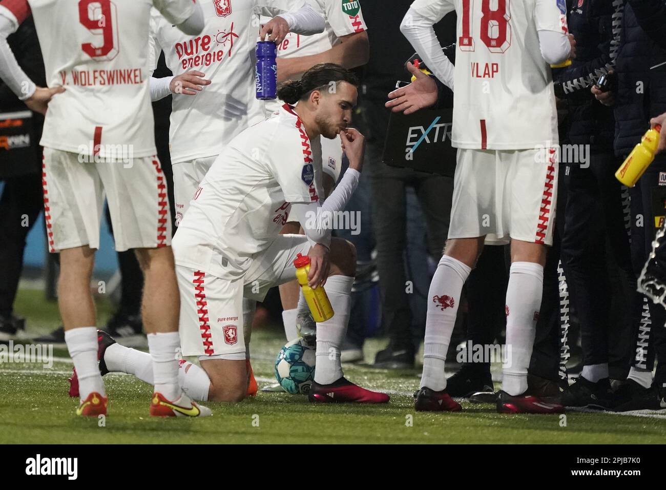 ROTTERDAM - Ramiz Zerrouki vom FC Twente während des niederländischen Premier-League-Spiels zwischen sbv Excelsior und SC Cambuur im Van Donge & De Roo Stadium am 19. März 2023 in Rotterdam, Niederlande. ANP ROY LAZET Credit: ANP/Alamy Live News Stockfoto