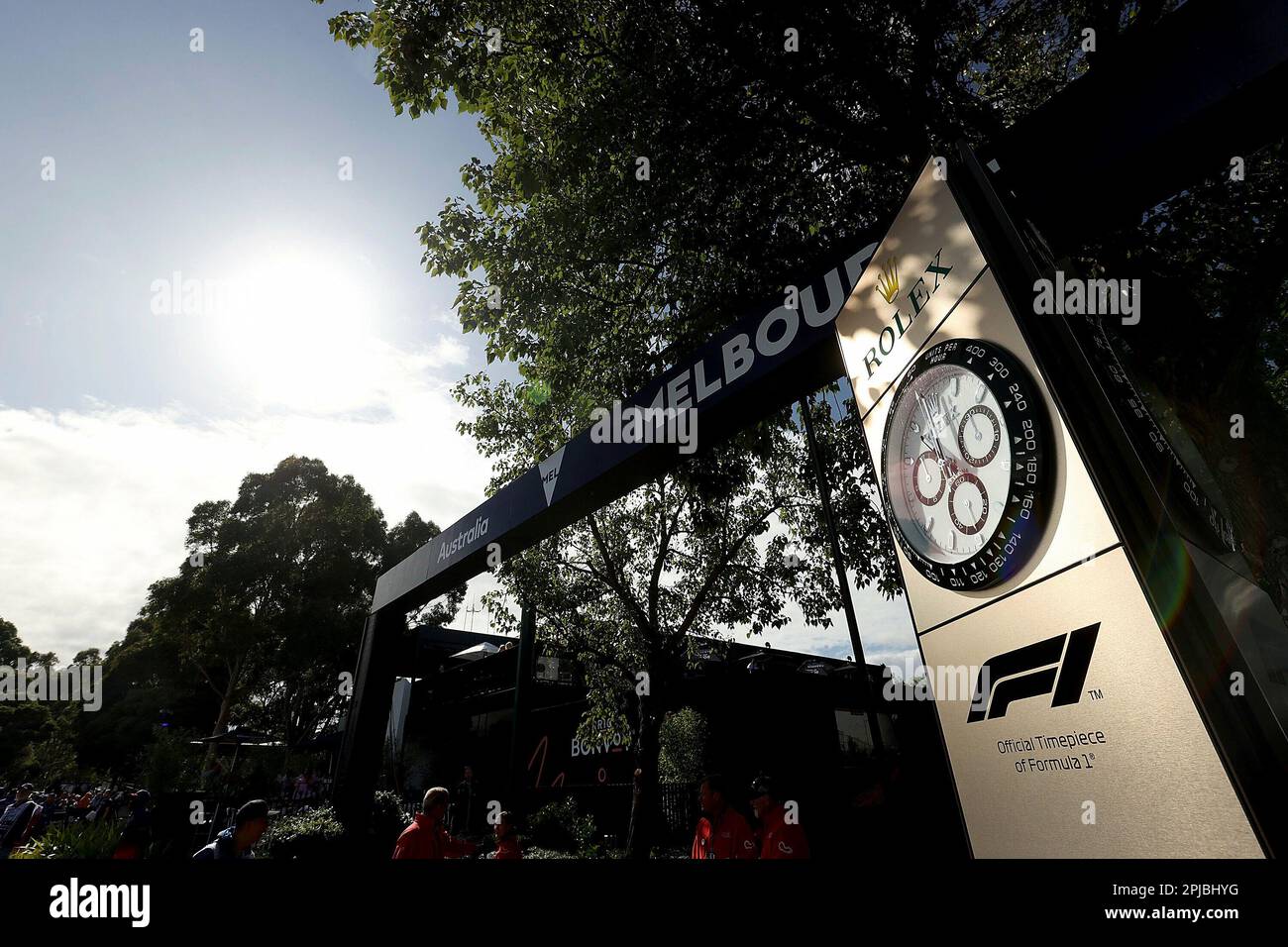 1. April 2023, Albert Park, Melbourne, FORMEL 1, ROLEX GRAND PRIX 2023, in den Bildern Impressionen aus Melbourne. Stockfoto