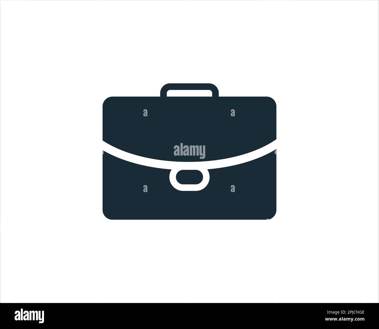 Koffersack Symbol Vektor Logo Vorlage Illustration Design Stock Vektor