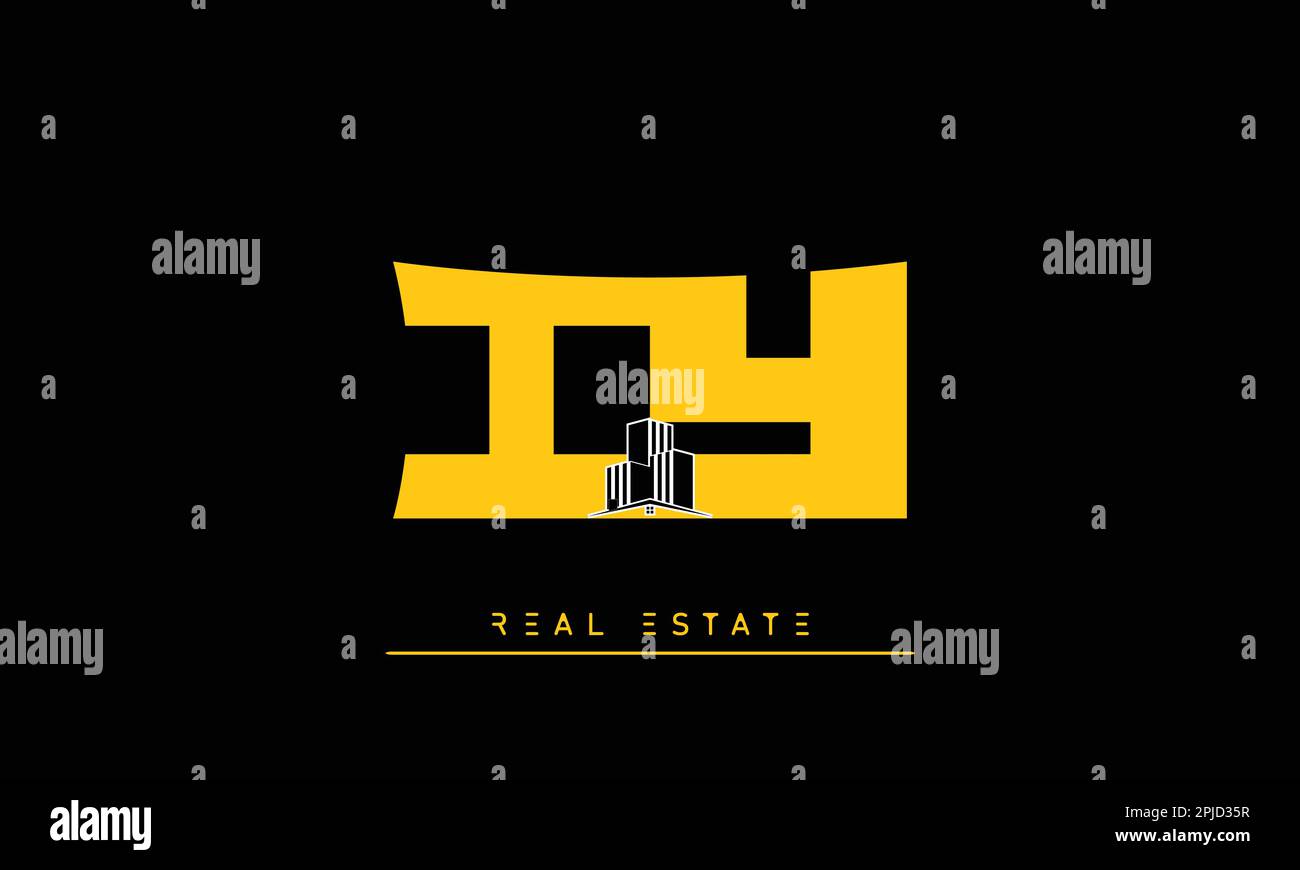 Immobilienbriefe Initialen Monogramm Logo IY , YI Stock Vektor