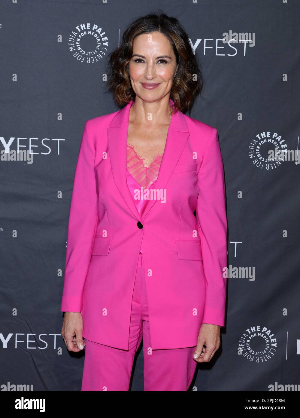 Hollywood, USA. 01. April 2023. Wendy Moniz kommt am 1. April 2023 zum PaleyFest 2023, Yellowstone im Dolby Theater in Hollywood, Kalifornien, an. (Foto: Juan Pablo Rico/Sipa USA) Guthaben: SIPA USA/Alamy Live News Stockfoto