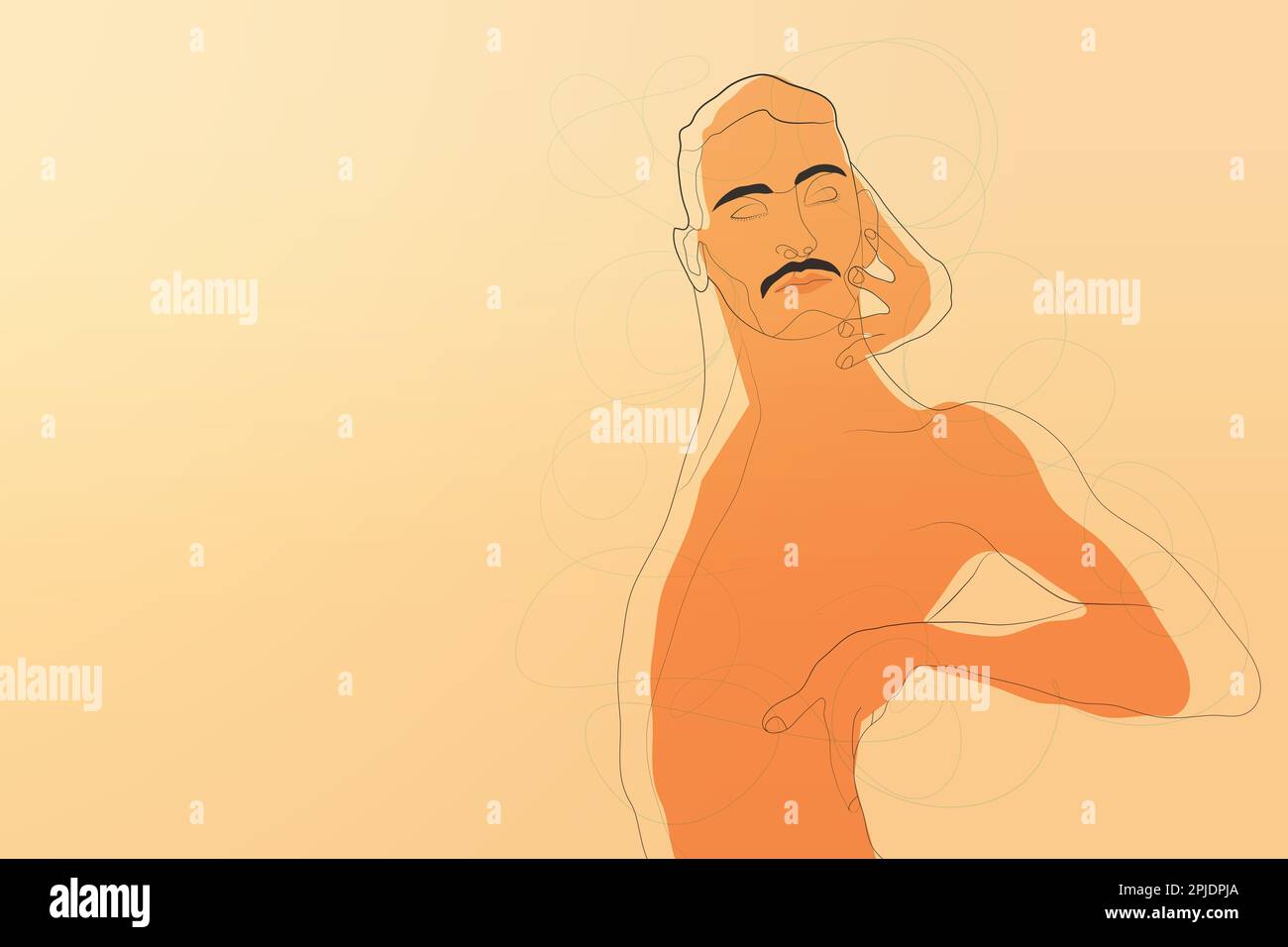 Menschen, Geschlecht, Vielfalt, lgb, Zeichentrickfilm Stockfoto