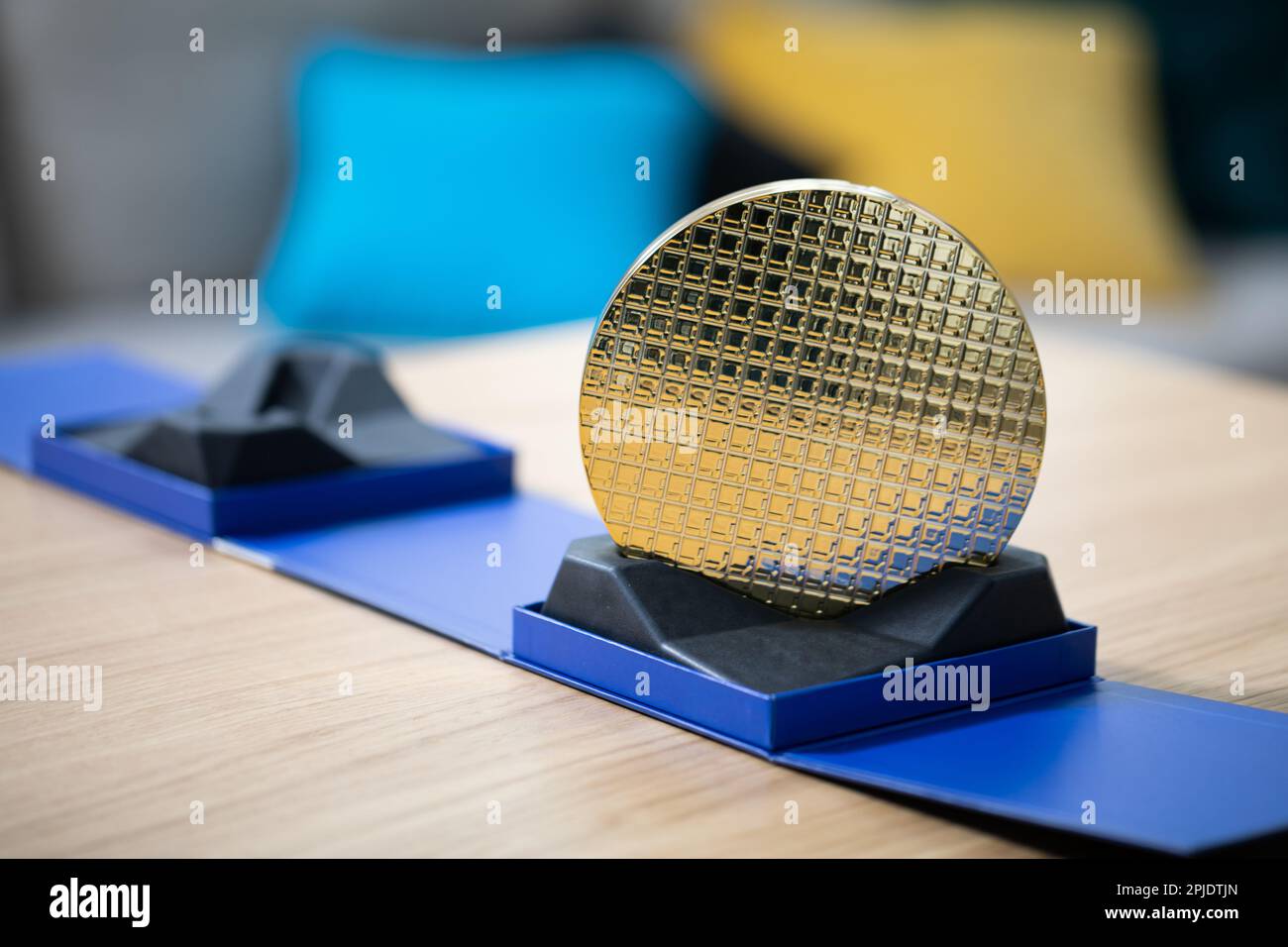 Vorstellung des neuen Prozessors, bereit für die Installation auf dem Computer Stockfoto