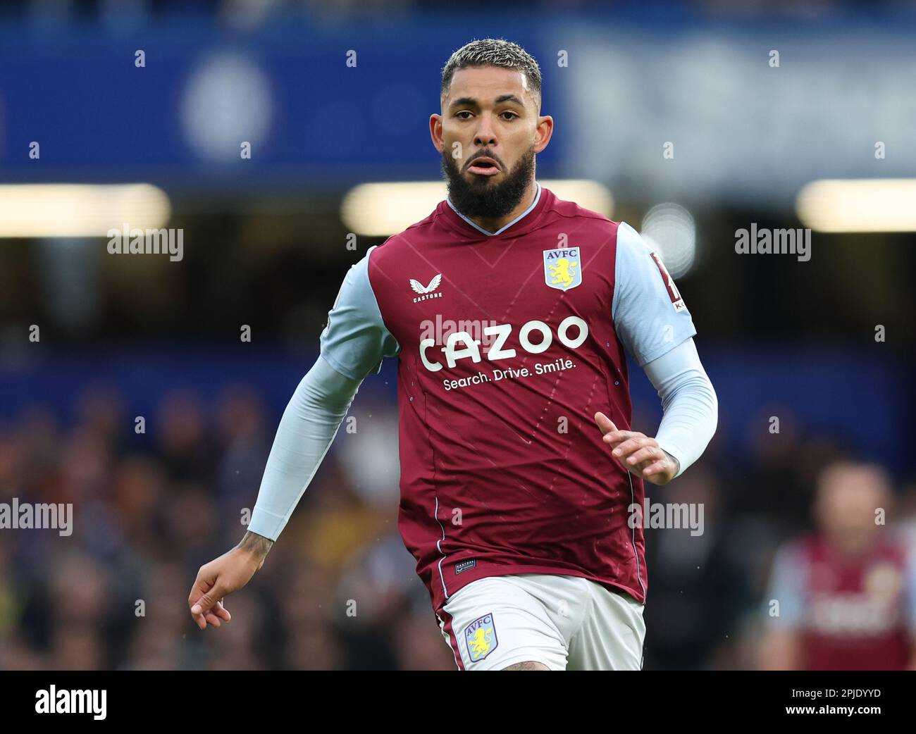 London, Großbritannien. 1. April 2023. Douglas Luiz von Aston Villa während des Premier League-Spiels auf der Stamford Bridge, London. Das Bild sollte lauten: Paul Terry/Sportimage Credit: Sportimage/Alamy Live News Stockfoto