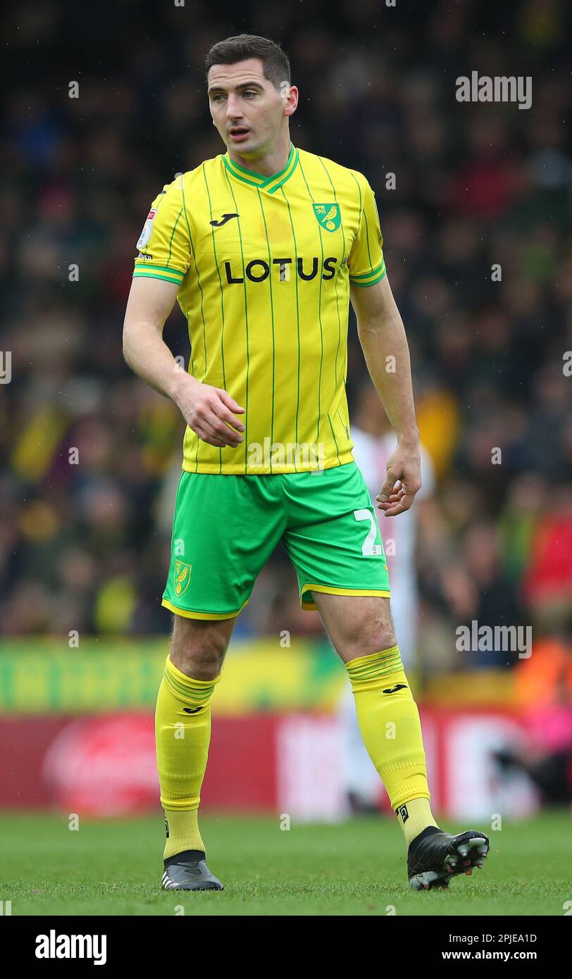 Norwich, Großbritannien. 1. April 2023. Kenny McLean aus Norwich City während des Sky Bet Championship-Spiels in der Carrow Road, Norwich. Der Bildausdruck sollte lauten: Simon Bellis/Sportimage Credit: Sportimage/Alamy Live News Stockfoto