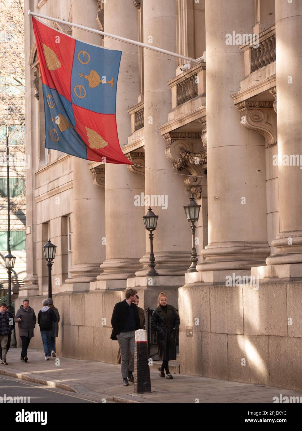 Goldsmiths Hall London, Assay-Büro und Hauptquartier der Londoner Goldschmiede-Gilde, der Worshipful Company of Goldsmiths, einer Karosseriefirma der City of London Stockfoto