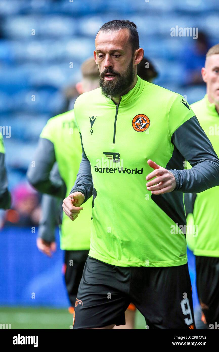 Steven Fletcher, Footballspieler, Stürmer, für das Footballteam Dundee