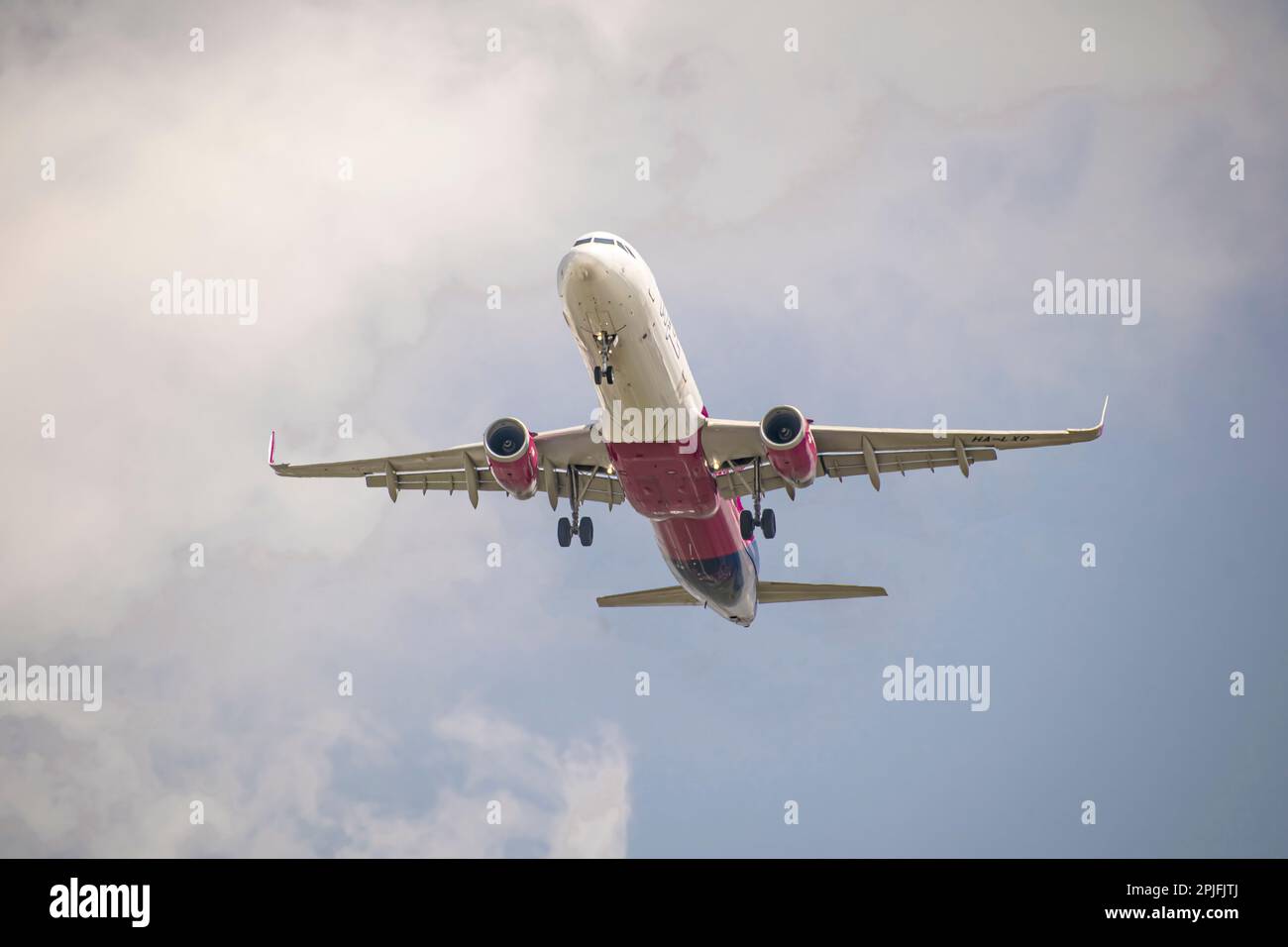 Airbus A321 – Wizzair Stockfoto