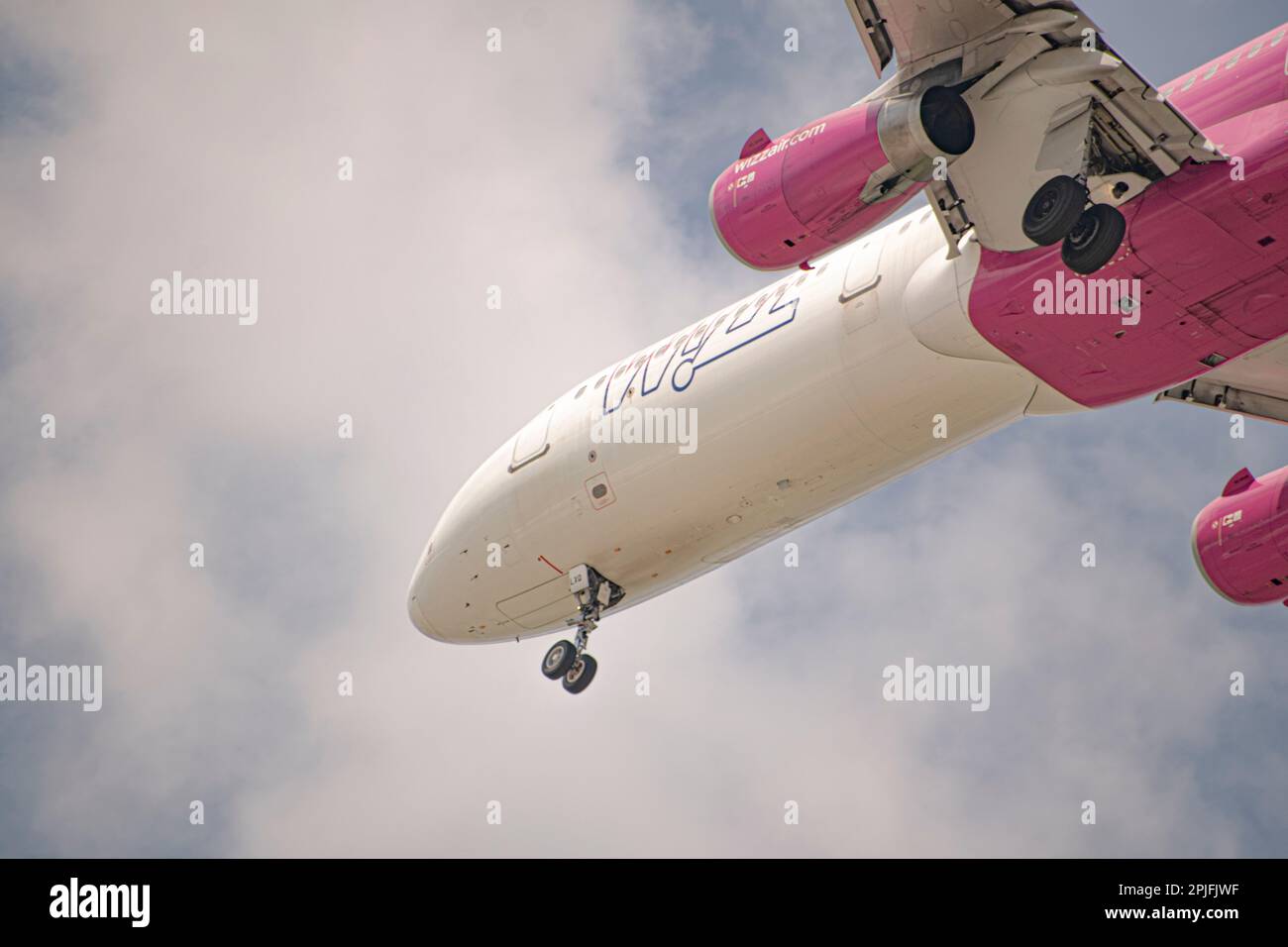 Airbus A321 – Wizzair Stockfoto