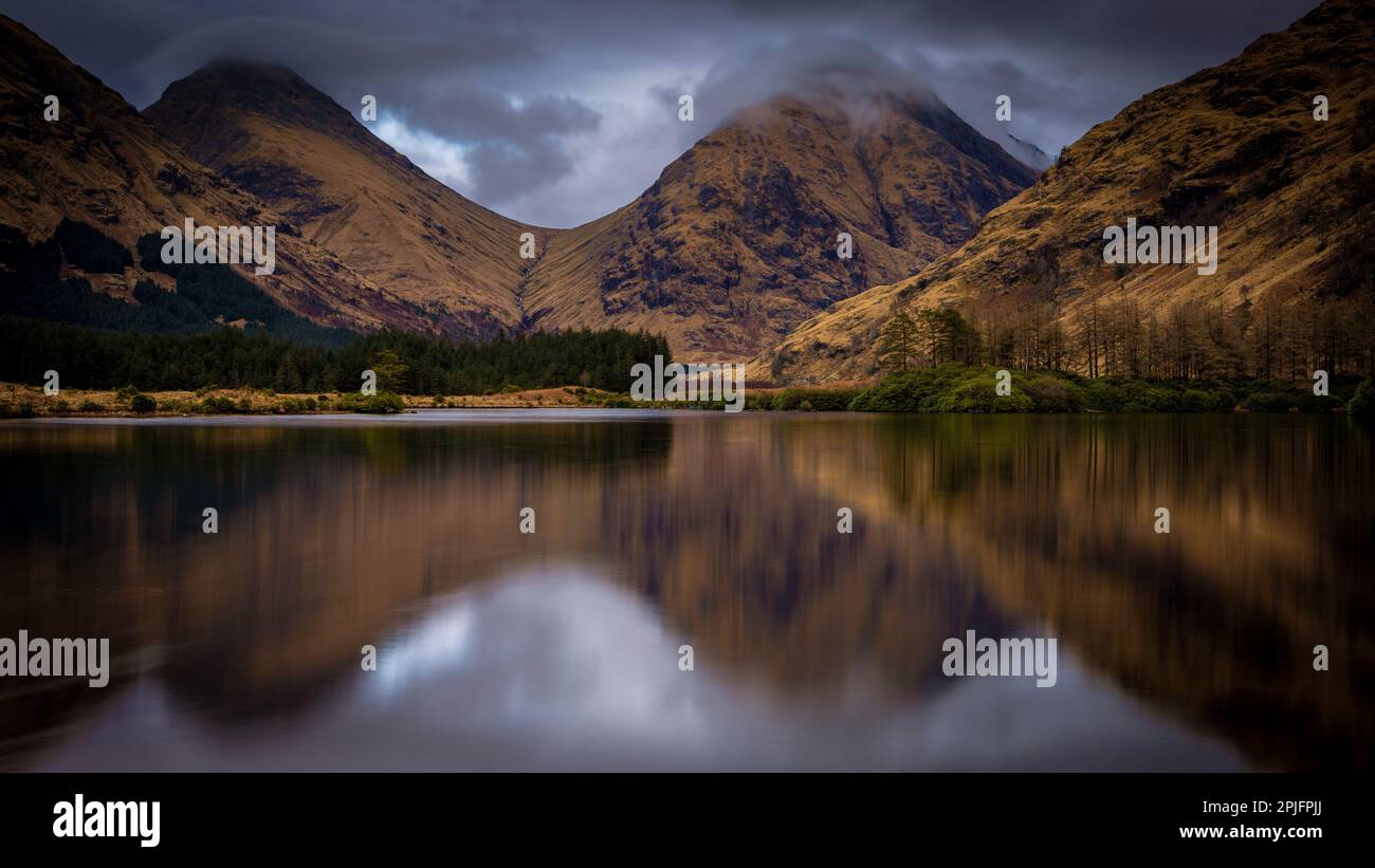 Locha Urr, Glen Etive Stockfoto