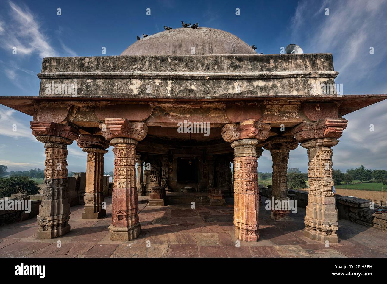 Harshat Mata Tempel in Abhaneri, Jaiupur, Indien Stockfoto