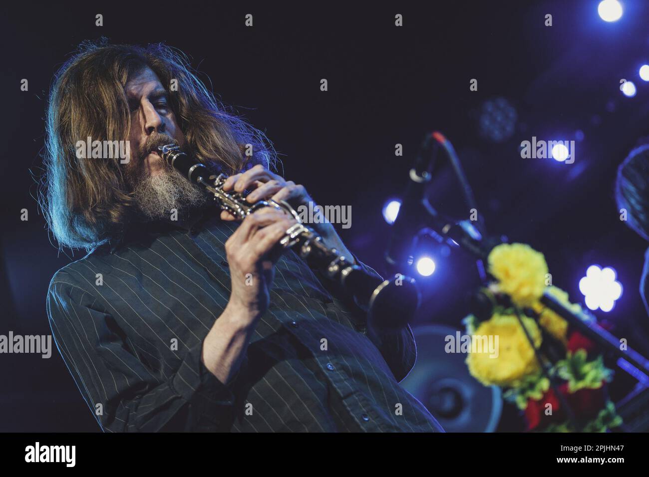 Rom, Italien. 02. April 2023. Monk Club, Rom, Italien, 02. April 2023, Thurston Moore, live in Roma, Monk Club, während Thurston Moore - Music Concert Credit: Live Media Publishing Group/Alamy Live News Stockfoto