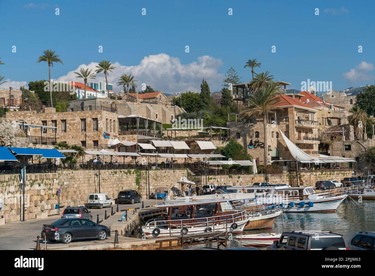 Byblos-Libanon-Nahost Stockfoto