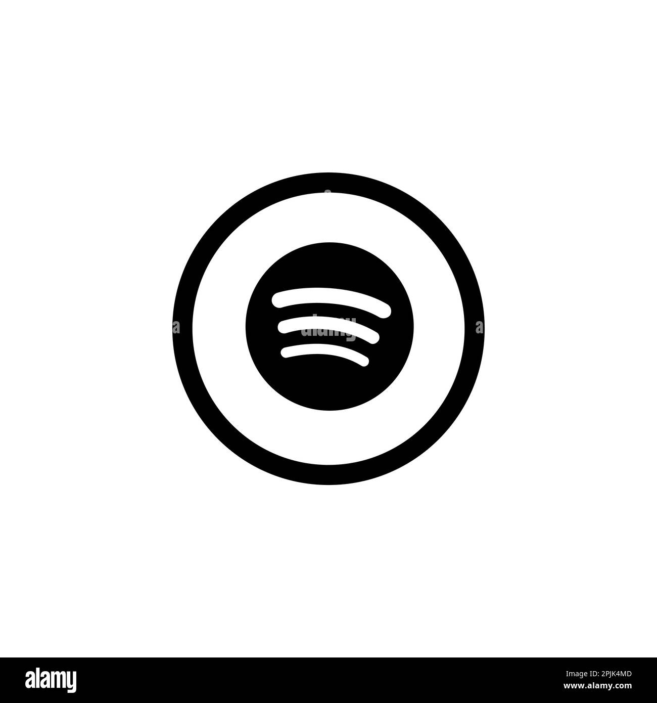Spotify logo Ausgeschnittene Stockfotos und -bilder - Alamy