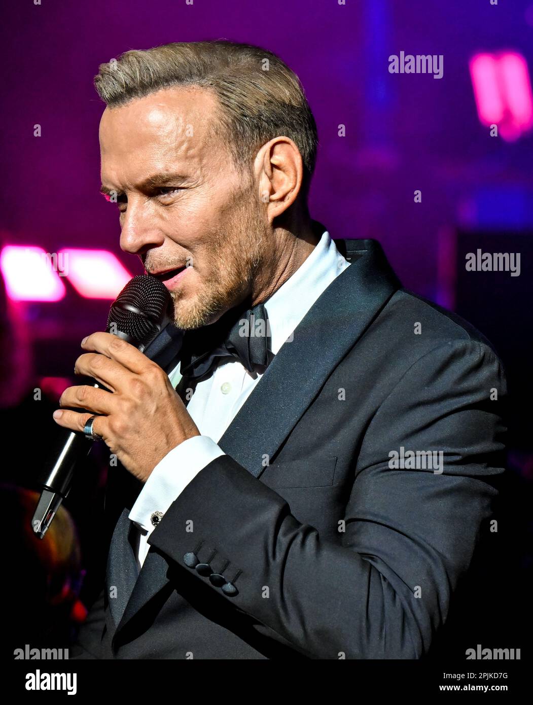 Brighton, Großbritannien. 01. April 2023. Brighton, East Sussex, UK, am 01. April 2023. Matt Goss während seiner „Matt Goss Experience“-Tour im Brighton Centre, Brighton, East Sussex UK am 01. April 2023. Kredit: Francis Knight/Alamy Live News Stockfoto