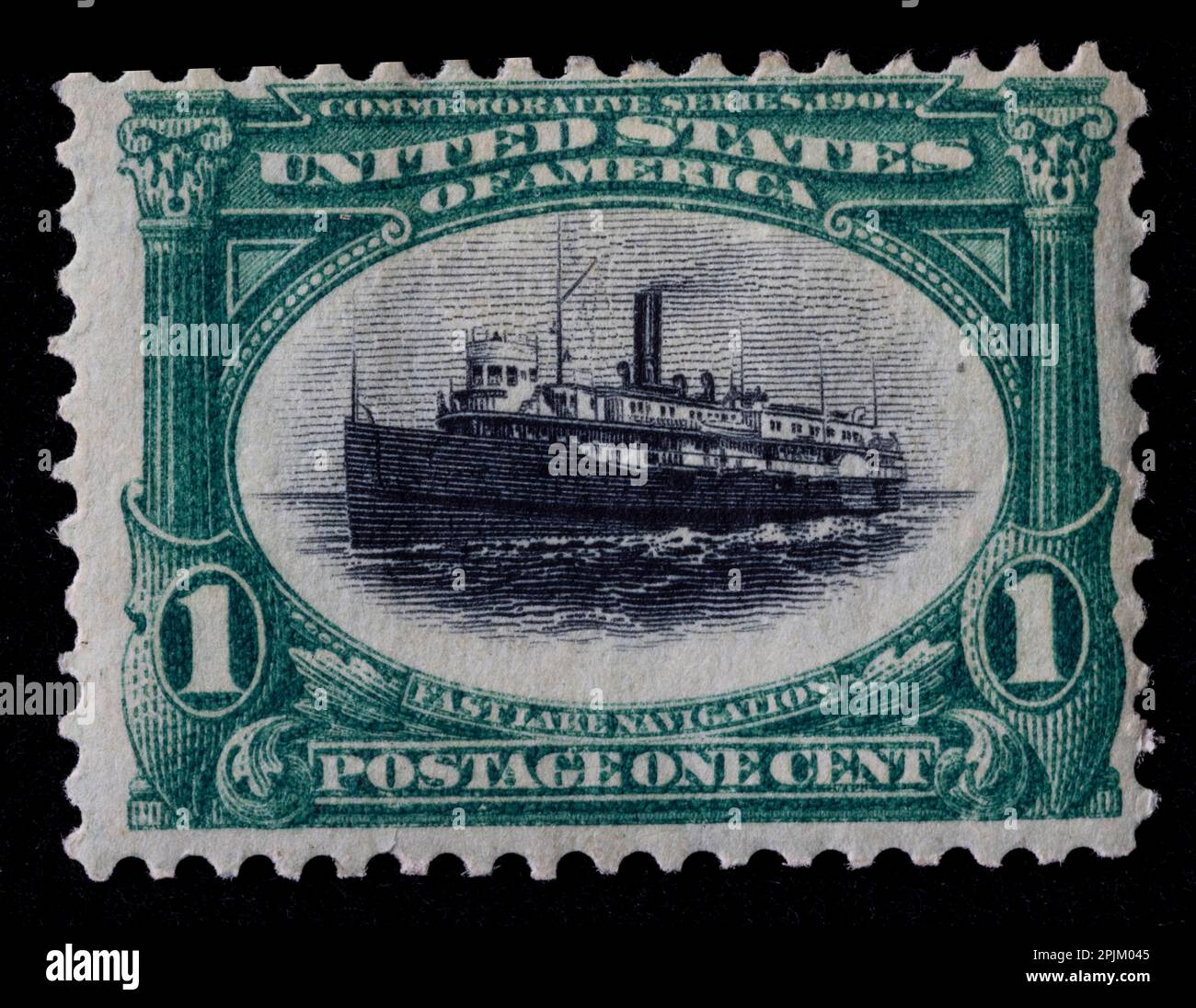 US-Briefmarke Stockfoto