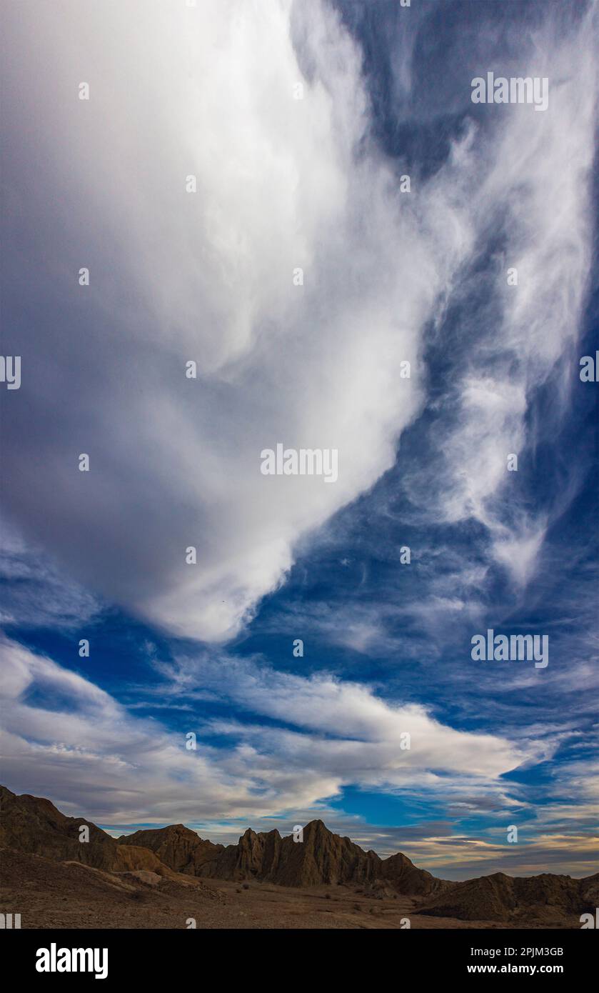 Mecca Hills, Kalifornien Stockfoto