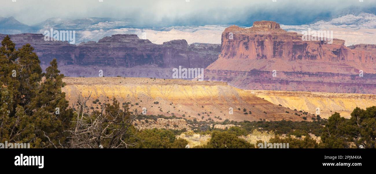 Utah, USA. Landschaft der Südwestküste. Stockfoto