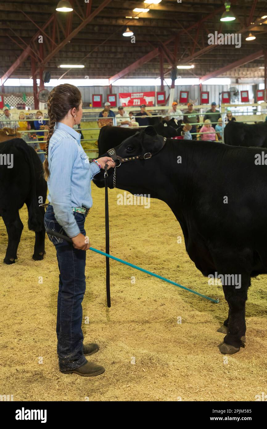USA, Washington State, Whitman County, Palouse. Palouse Empire State Fair, Colfax. (Nur Redaktionelle Verwendung) Stockfoto