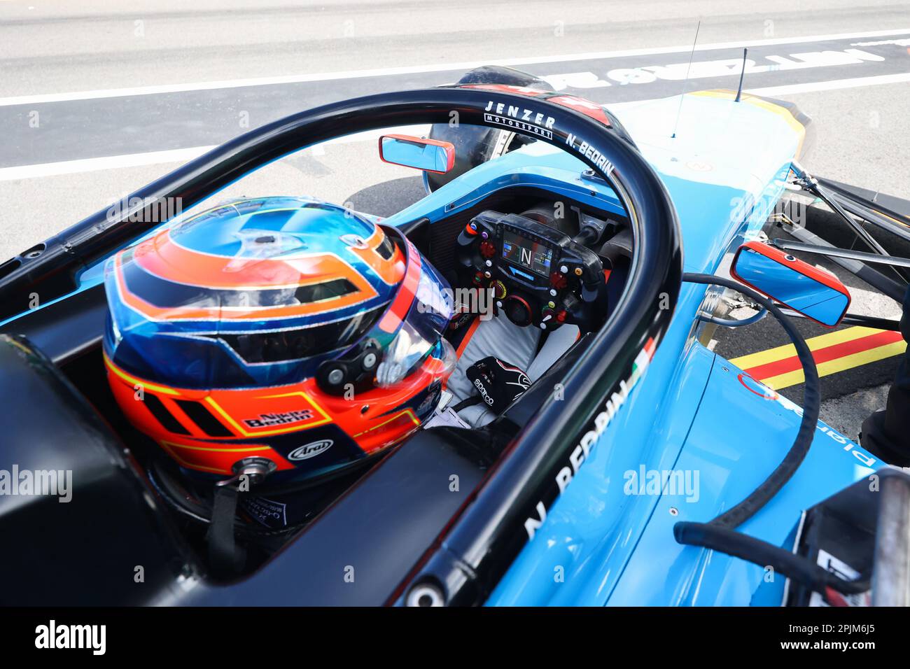 MELBOURNE, AUSTRALIEN - MÄRZ 31: F3-Rennfahrer Nikita Bedrin von Jenzer Motorsport beim australischen Formel 1 Grand Prix 2023 am 31. März 2023 Stockfoto