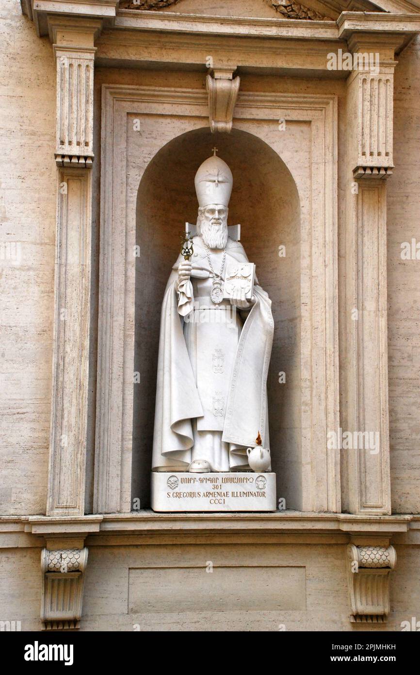 Vatikanische Museen sind die öffentlichen Museen, sie zeigen Werke aus der Sammlung der katholischen Kirche und des Papsttums, der Vatikanstadt, Europa Stockfoto