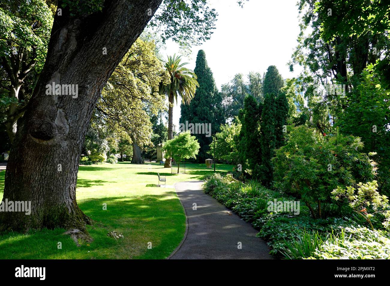 St. Davids Park, Hobart, Tasmanien Stockfoto