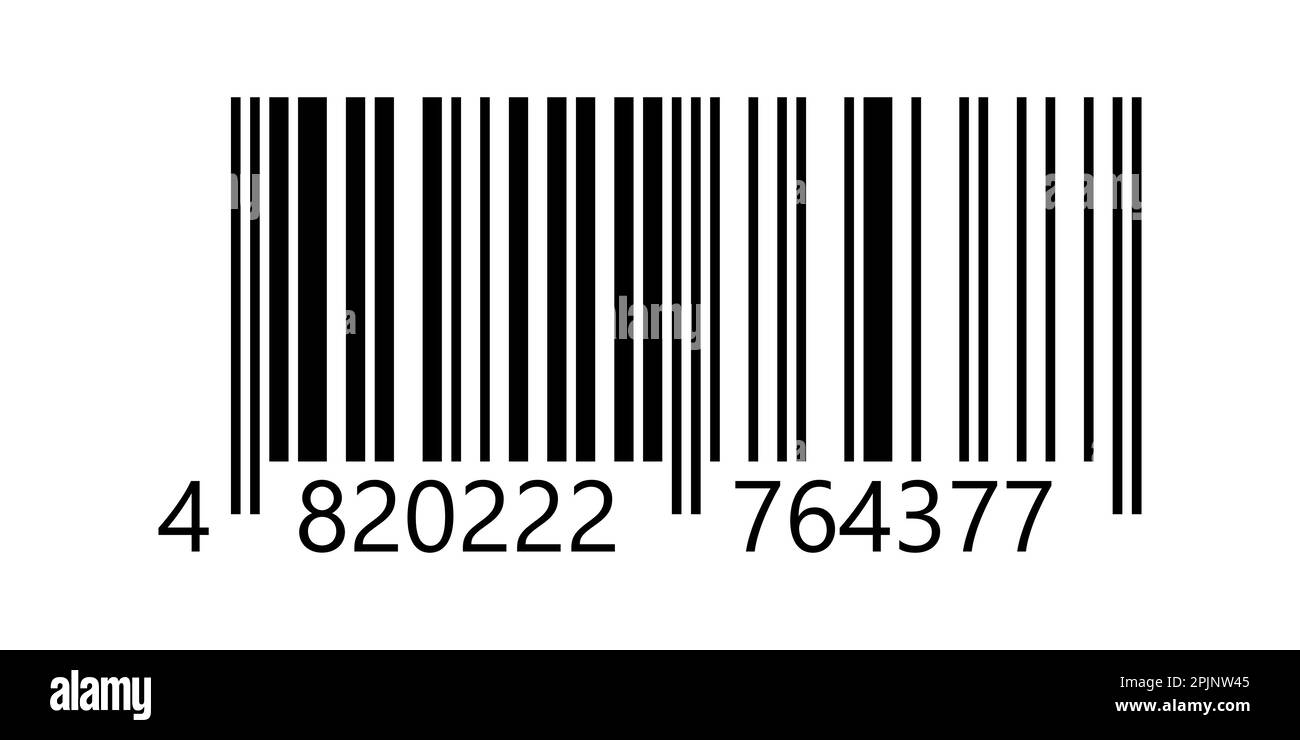 Schwarz barcode symbol grafik strichcode zeichen produktkennzeichnung ...