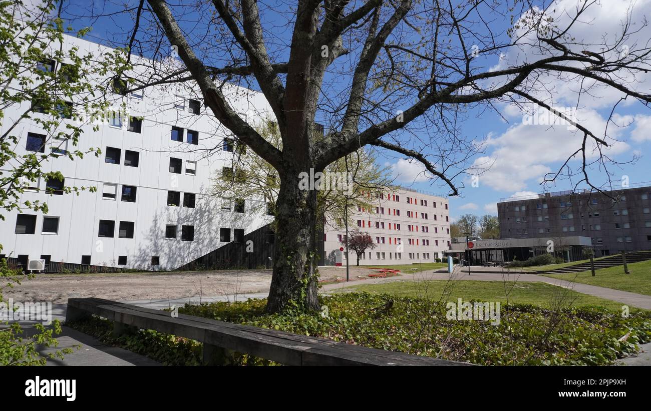Studentendorf Dorms in Bordeaux Frankreich Stockfoto