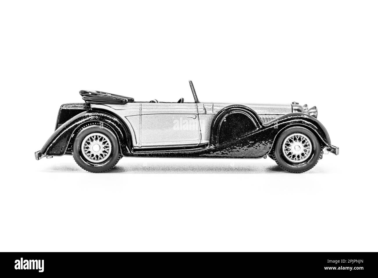 Streichholzmodelle der Lagonda Drophead Coupe Y-11 1938 Stockfoto